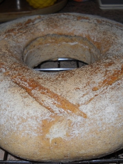 Una foto de Rosca de pan de mostaza