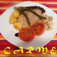 Secreto de cerdo asado