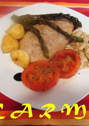 Una foto de Secreto de cerdo asado