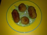 Croquetas de jamón serrano y huevo