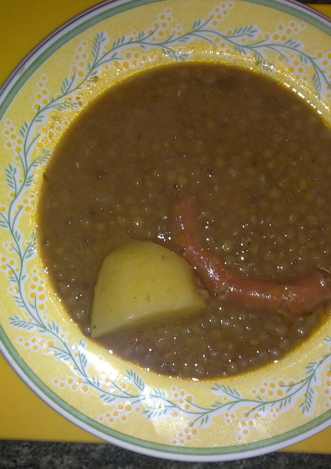 Una foto de Lentejas pardina
