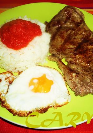 Una foto de Plato único combinado