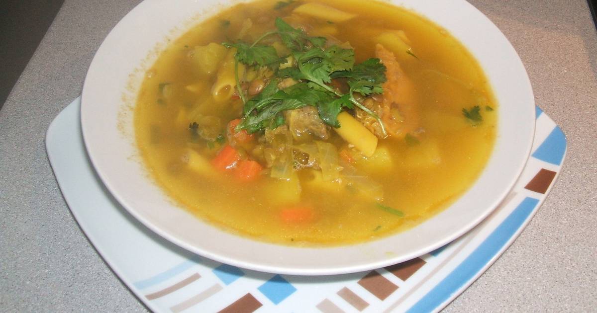 Caldo de lentejas Receta de mary3737- Cookpad