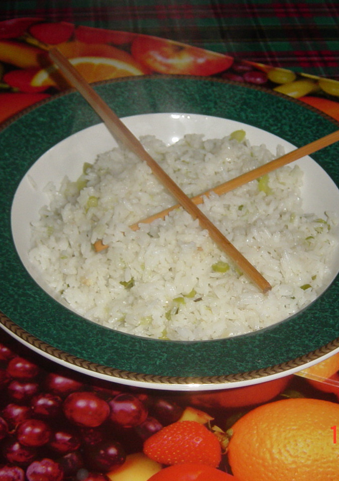 Una foto de Arroz blanco estilo Chino