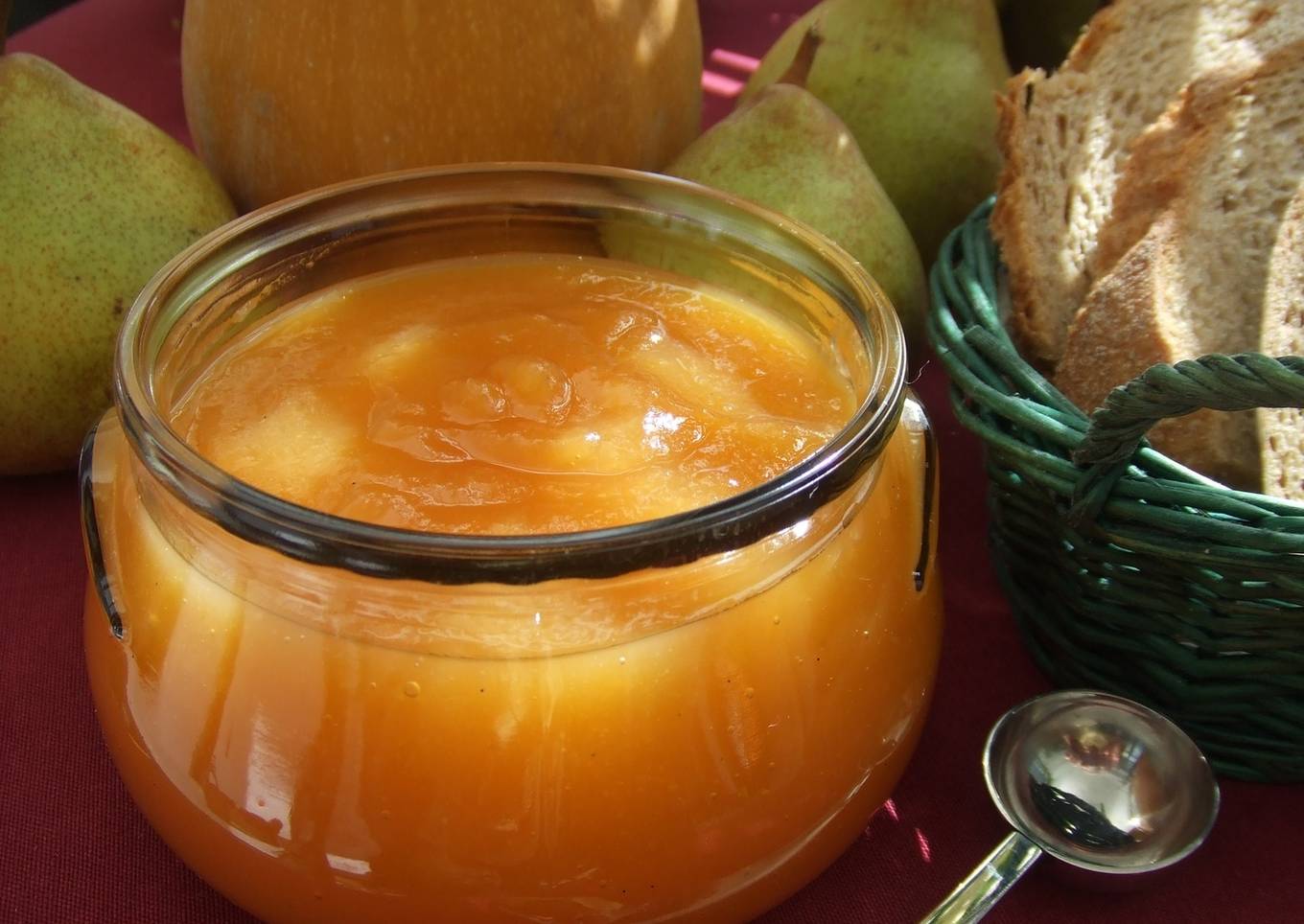 Mermelada de calabaza y pera<br />