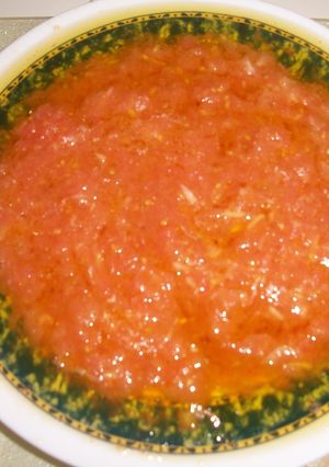 Una foto de El tomate de Vicente para tostadas