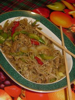 Una foto de Chop suey