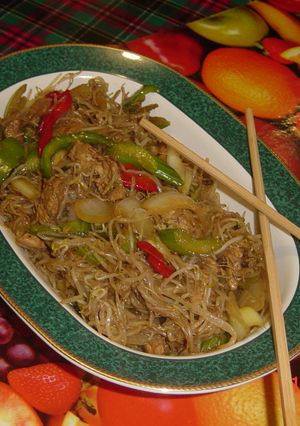 Una foto de Chop suey