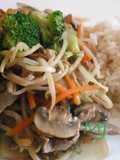 Chop suey de ternera