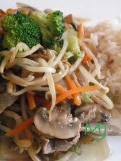 Una foto de Chop suey de ternera