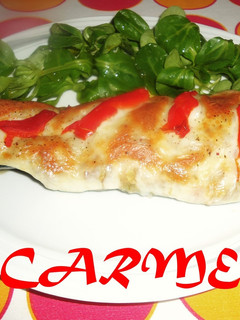 Una foto de Calabacines gratinados con cordero, beicon y jamón