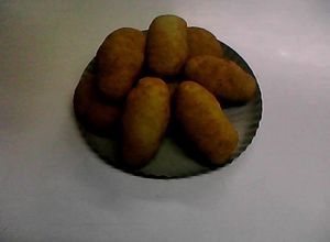 Una foto de Croquetas de camarones