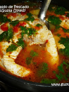 Una foto de Caldo de pescado