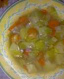 Sopa de puerros 