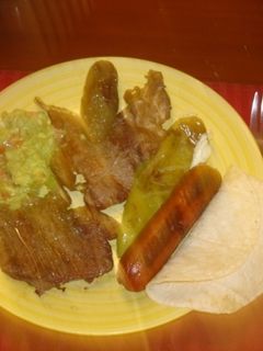Una foto de Carne asada tipo Mexico