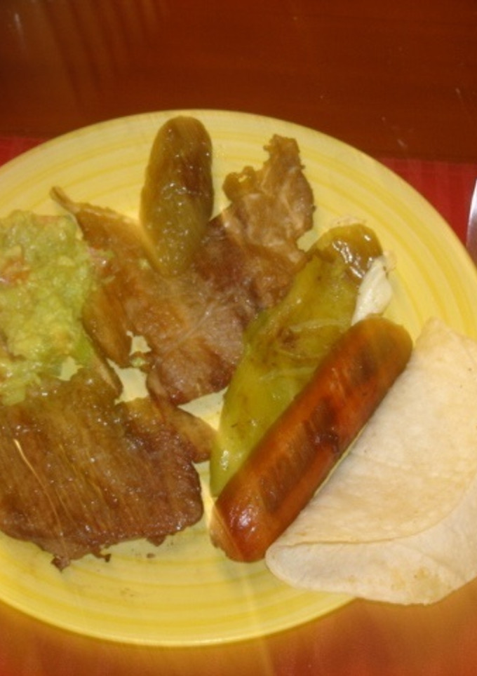 Una foto de Carne asada tipo Mexico