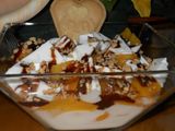 Yogurt al queso con melocotón light