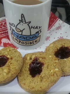 Una foto de Galletas caseras con mermerlada