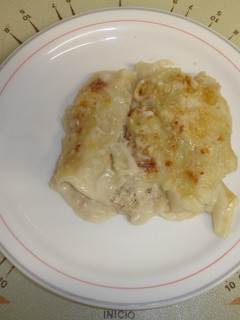 Una foto de Canelones de carne con bechamel de Chef