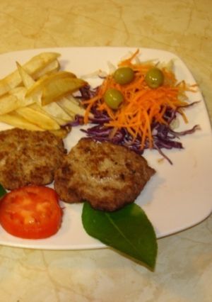 Una foto de Hamburguesas caseras sin pan