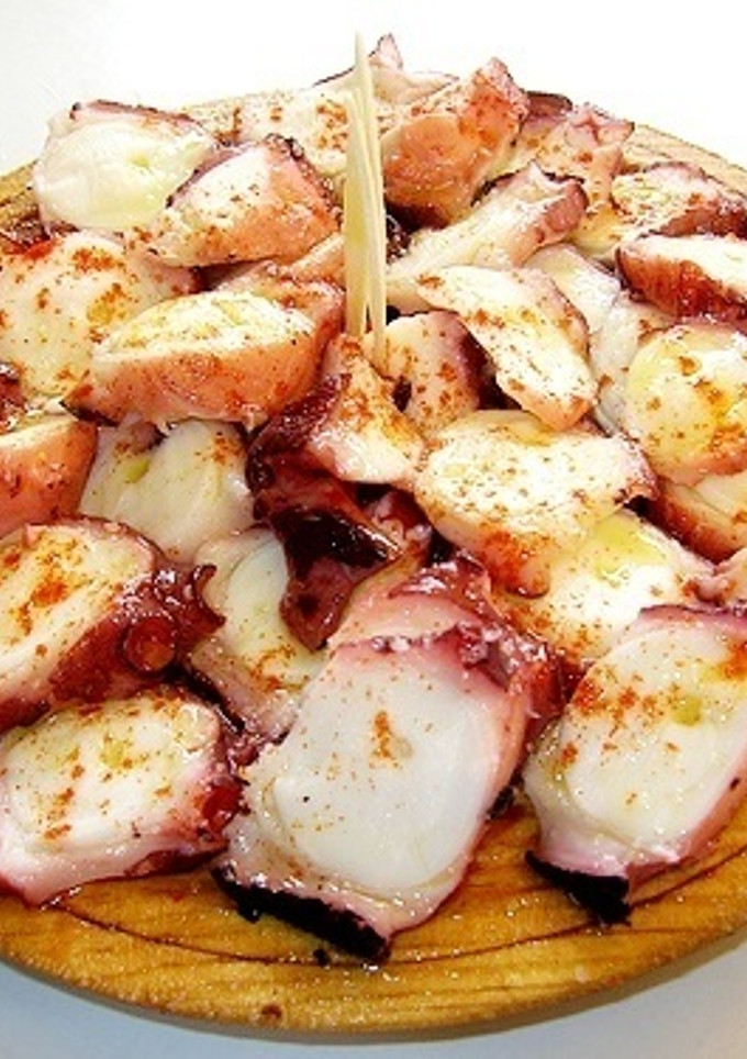 Una foto de Pulpo a Feira