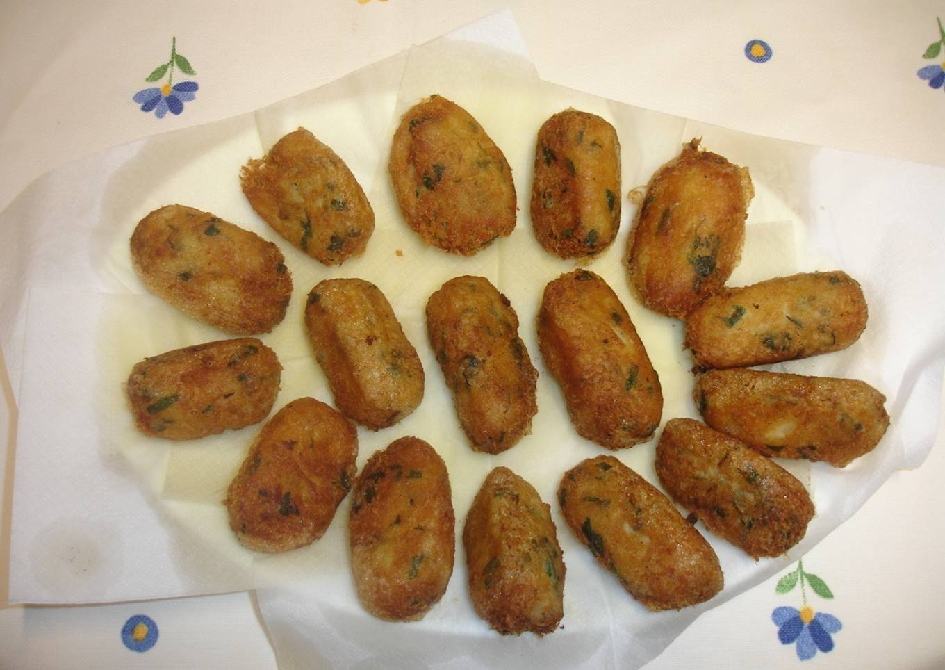Albóndigas de bacalao de casa