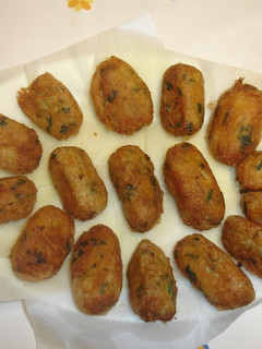 Una foto de Albóndigas de bacalao de casa