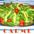 Ensalada mixta con aguacate
