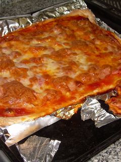 Una foto de Pizza masa crujiente