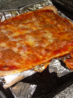 Una foto de Pizza masa crujiente