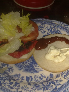 Una foto de Hamburguesa de ventresca de atún