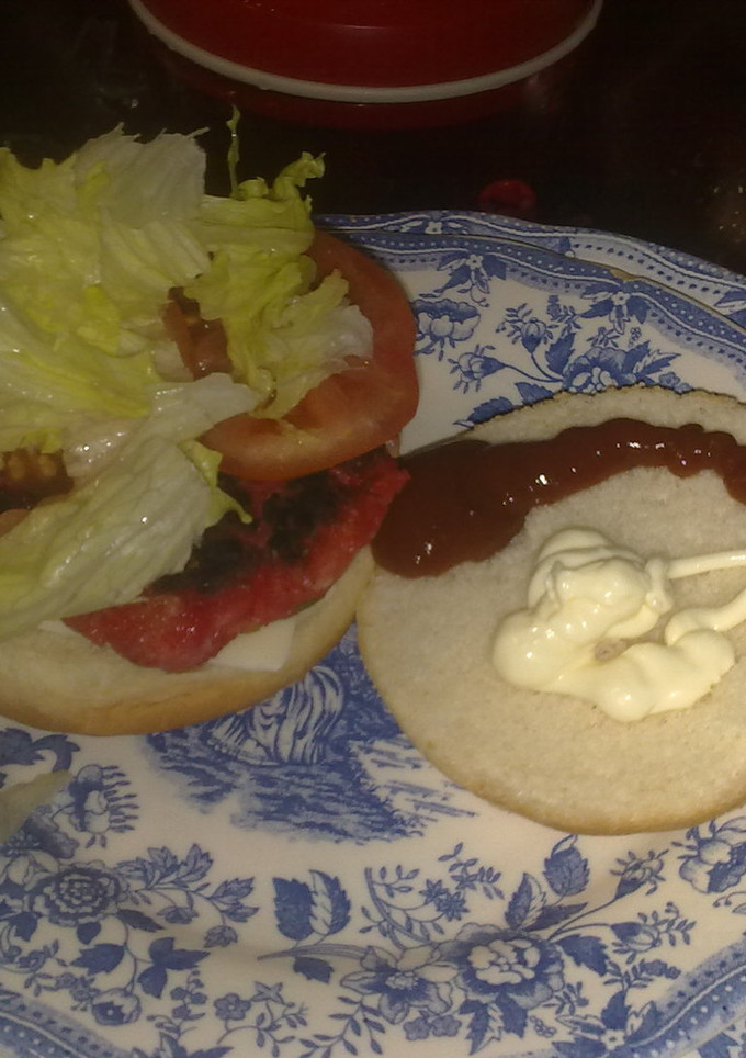 Una foto de Hamburguesa de ventresca de atún