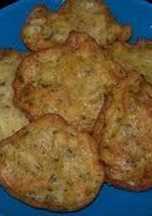 Una foto de Tortitas de camarones