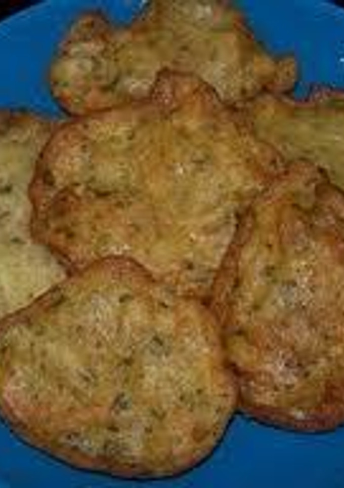 Una foto de Tortitas de camarones
