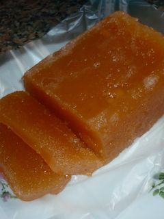 Una foto de Dulce de membrillo en microondas
