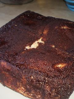 Una foto de Dulce de pan de molde cubierto de chocolate