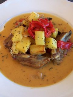 Una foto de Costillas de cordero Guisadas