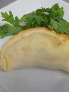 Una foto de Empanadas de langostinos o gambas