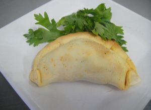 Una foto de Empanadas de langostinos o gambas