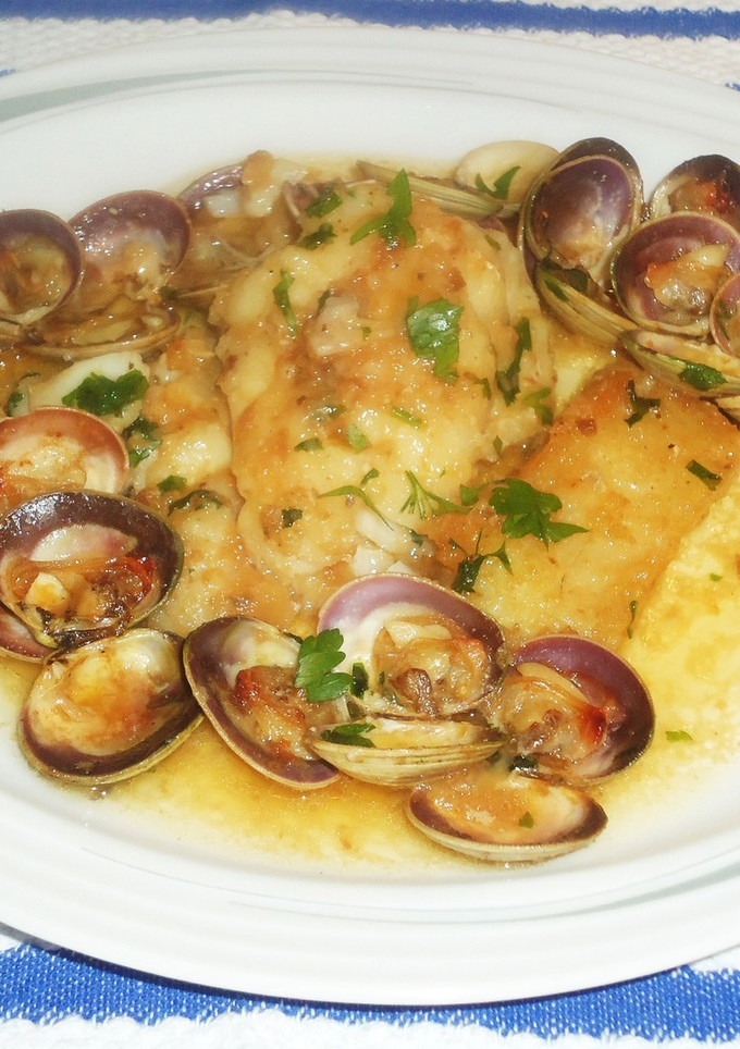 Una foto de Bacalao capricho