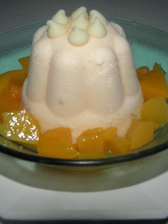 Una foto de Postre helado al champagne