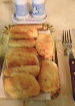 Una foto de Buñuelos soufflé de queso