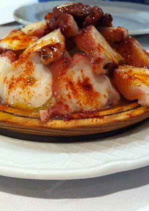 Una foto de Pulpo a la Gallega