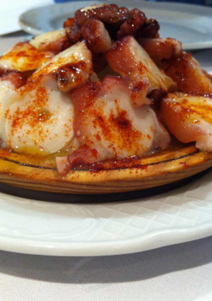 Una foto de Pulpo a la Gallega