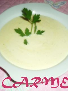Una foto de Crema de alcachofas