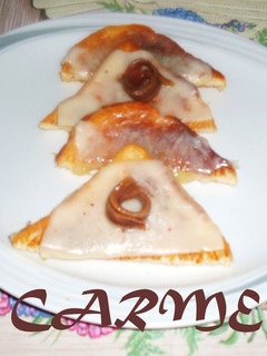 Foto principal de Canapés de mozzarella y anchoas