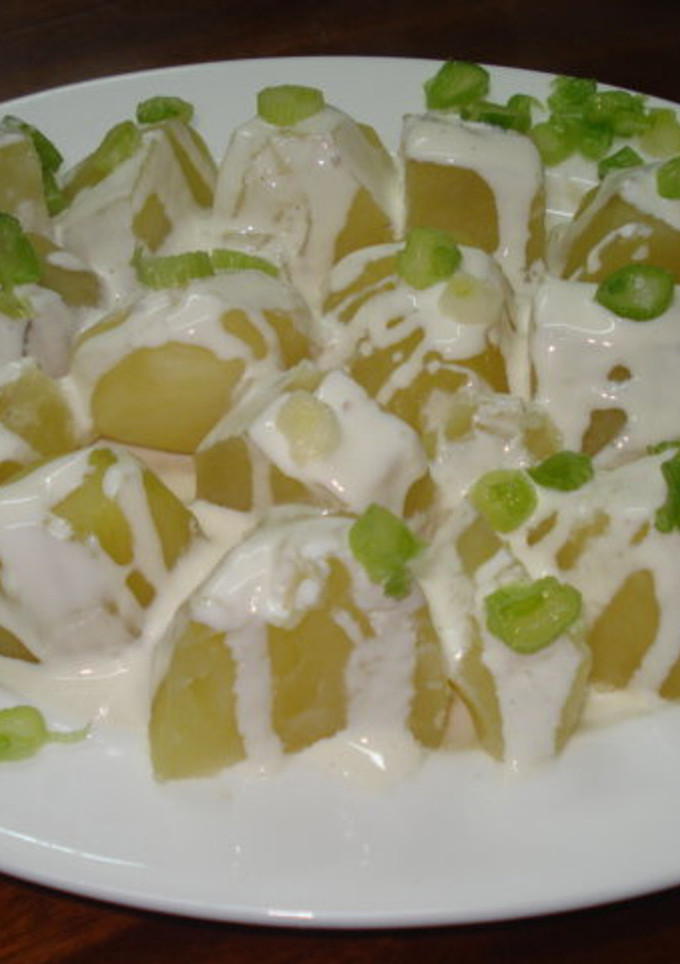 Una foto de Patatas a la crema