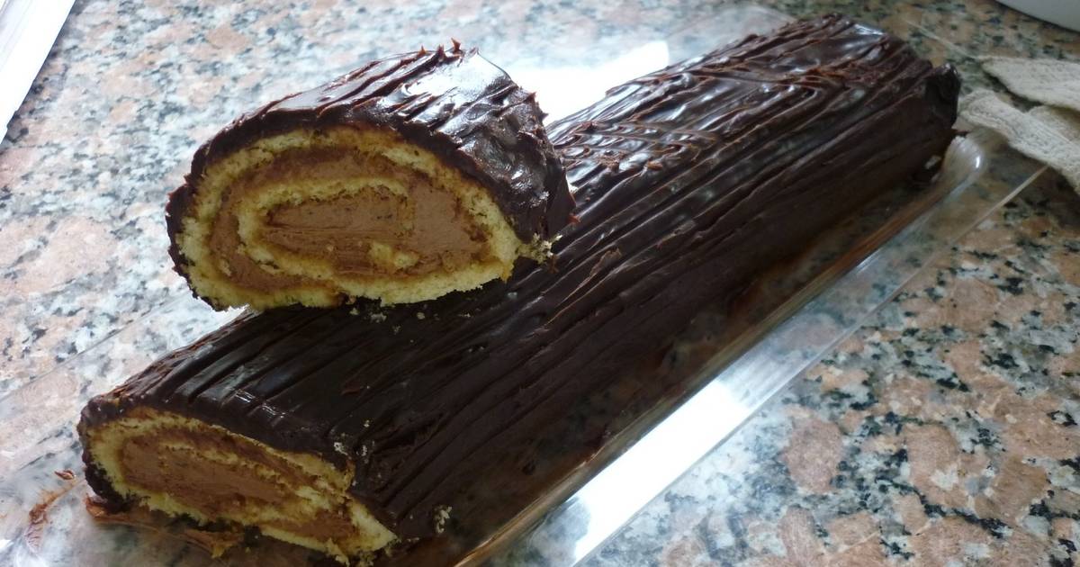 Arrollado de dulce de leche distinto