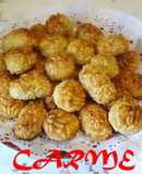 Panellets de almendras y piñones