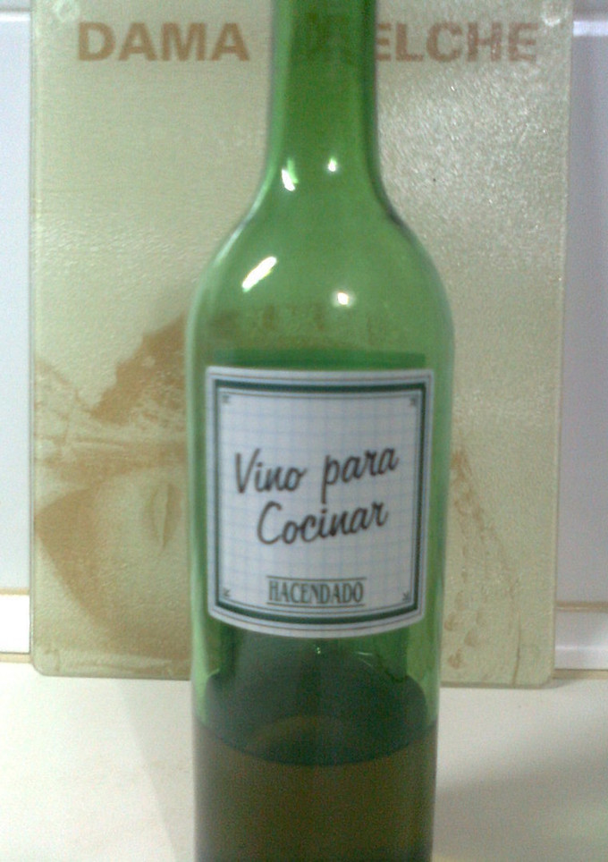 Una foto de Espinacas con almejas al vino blanco